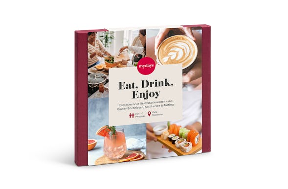 Geschenkbox Eat, Drink, Enjoy!